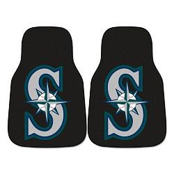 Seattle Mariners Car Mats Printed Carpet 2 Piece Set