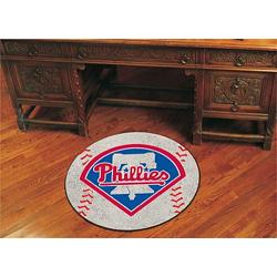 Philadelphia Phillies Baseball Mat 29 inch