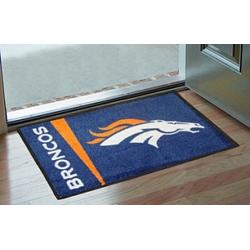 Denver Broncos Rug - Starter Style, Logo Design