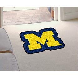 Michigan Wolverines Area Rug - Mascot Style
