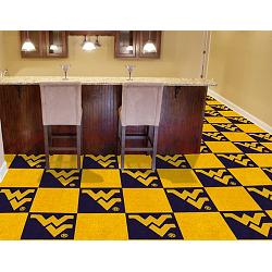 West Virginia Mountaineers Carpet Tiles -