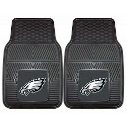 Philadelphia Eagles Car Mats Heavy Duty 2 Piece Vinyl