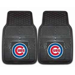 Chicago Cubs Heavy Duty 2-Piece Vinyl Car Mats