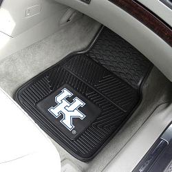 Kentucky Wildcats Heavy Duty 2-Piece Vinyl Car Mats