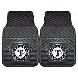 Texas Rangers Heavy Duty 2-Piece Vinyl Car Mats