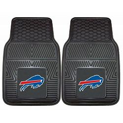 Buffalo Bills Car Mats Heavy Duty 2 Piece Vinyl