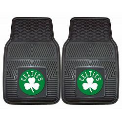 Boston Celtics Heavy Duty 2-Piece Vinyl Car Mats