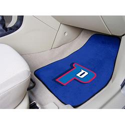 Detroit Pistons Printed Carpet Car Mat 2 Piece Set