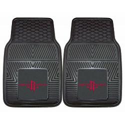 Houston Rockets Heavy Duty 2-Piece Vinyl Car Mats