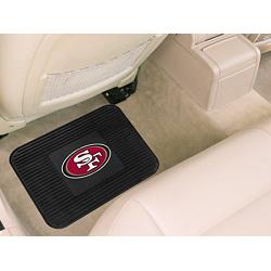 San Francisco 49ers Car Mat Heavy Duty Vinyl Rear Seat