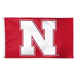 Nebraska Cornhuskers Flag 3x5 Team