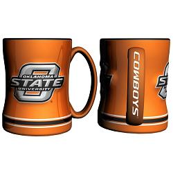 Oklahoma State Cowboys Coffee Mug - 14oz Sculpted Relief