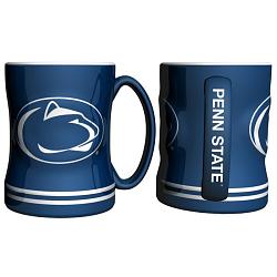 Penn State Nittany Lions Coffee Mug - 14oz Sculpted Relief