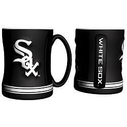 Chicago White Sox Coffee Mug - 14oz Sculpted Relief