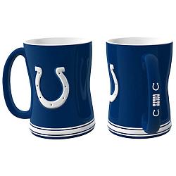 Indianapolis Colts Coffee Mug - 14oz Sculpted Relief