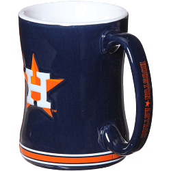 Houston Astros Coffee Mug - 14oz Sculpted Relief