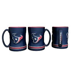 Houston Texans Coffee Mug - 14oz Sculpted Relief