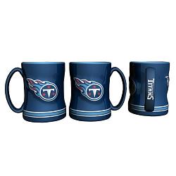 Tennessee Titans Coffee Mug - 14oz Sculpted Relief