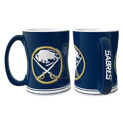 Buffalo Sabres Coffee Mug - 14oz Sculpted Relief