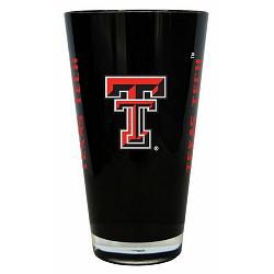 Texas Tech Red Raiders Glass 20oz Pint Plastic Insulated CO