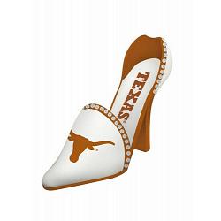 Texas Longhorns Decorative Wine Bottle Holder - Shoe