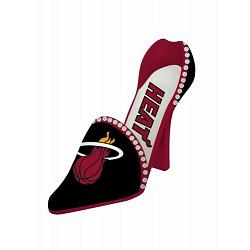 Miami Heat Decorative Wine Bottle Holder - Shoe