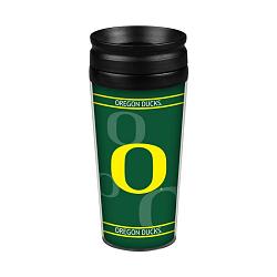 Oregon Ducks 14oz. Full Wrap Travel Mug