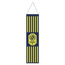 Nashville SC Banner Wool 8x32 Heritage Design