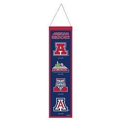 Arizona Wildcats Banner Wool 8x32 Heritage Evolution Design