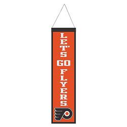 Philadelphia Flyers Banner Wool 8x32 Heritage Slogan Design