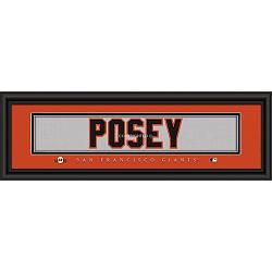 San Francisco Giants ???Buster Posey Print - Signature 8"x24"