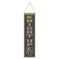 Vegas Golden Knights Banner Wool 8x32 Heritage Slogan Design