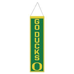 Oregon Ducks Banner Wool 8x32 Heritage Slogan Design