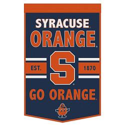 Syracuse Orange Banner Wool 24x38 Dynasty Slogan Design