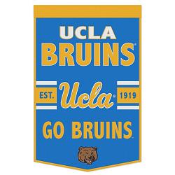 UCLA Bruins Banner Wool 24x38 Dynasty Slogan Design