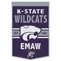 Kansas State Wildcats Banner Wool 24x38 Dynasty Slogan Design