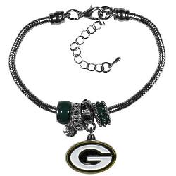 Green Bay Packers Bracelet Euro Bead Style