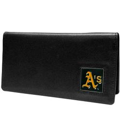 Oakland Athletics Checkbook Cover Leather CO