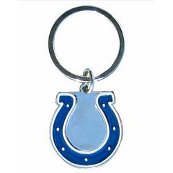 Indianapolis Colts Chrome Logo Cut Keychain