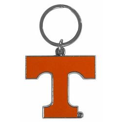 Tennessee Volunteers Chrome Logo Cut Keychain