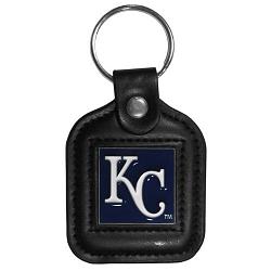 Siskiyou Kansas City Royals Key Ring Square Leather CO