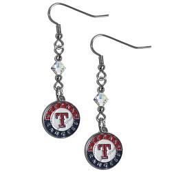 Texas Rangers Earrings Fish Hook Post Style CO