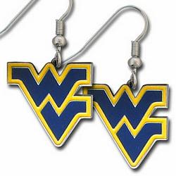 West Virginia Mountaineers Dangle Earrings