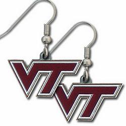 Virginia Tech Hokies Earrings Dangle Style