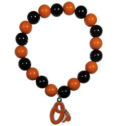 Baltimore Orioles Bracelet Bead Style CO