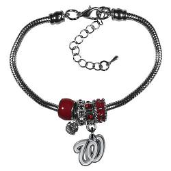 Washington Nationals Bracelet Euro Bead Style CO