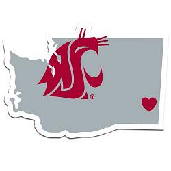 Washington State Cougars Decal Home State Pride Style