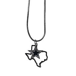 Siskiyou Dallas Cowboys Necklace State Charm -