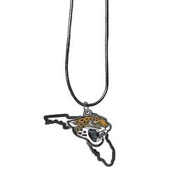 Siskiyou Jacksonville Jaguars Necklace State Charm -