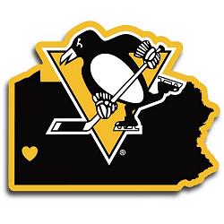 Pittsburgh Penguins Decal Home State Pride Style